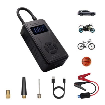 Multi-functional Car Emergency Starter Inflator Pump